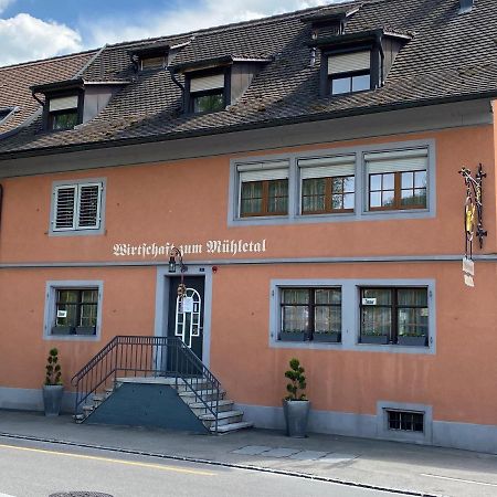 Garni-Hotel Muehletal Stein Am Rhein Exterior foto